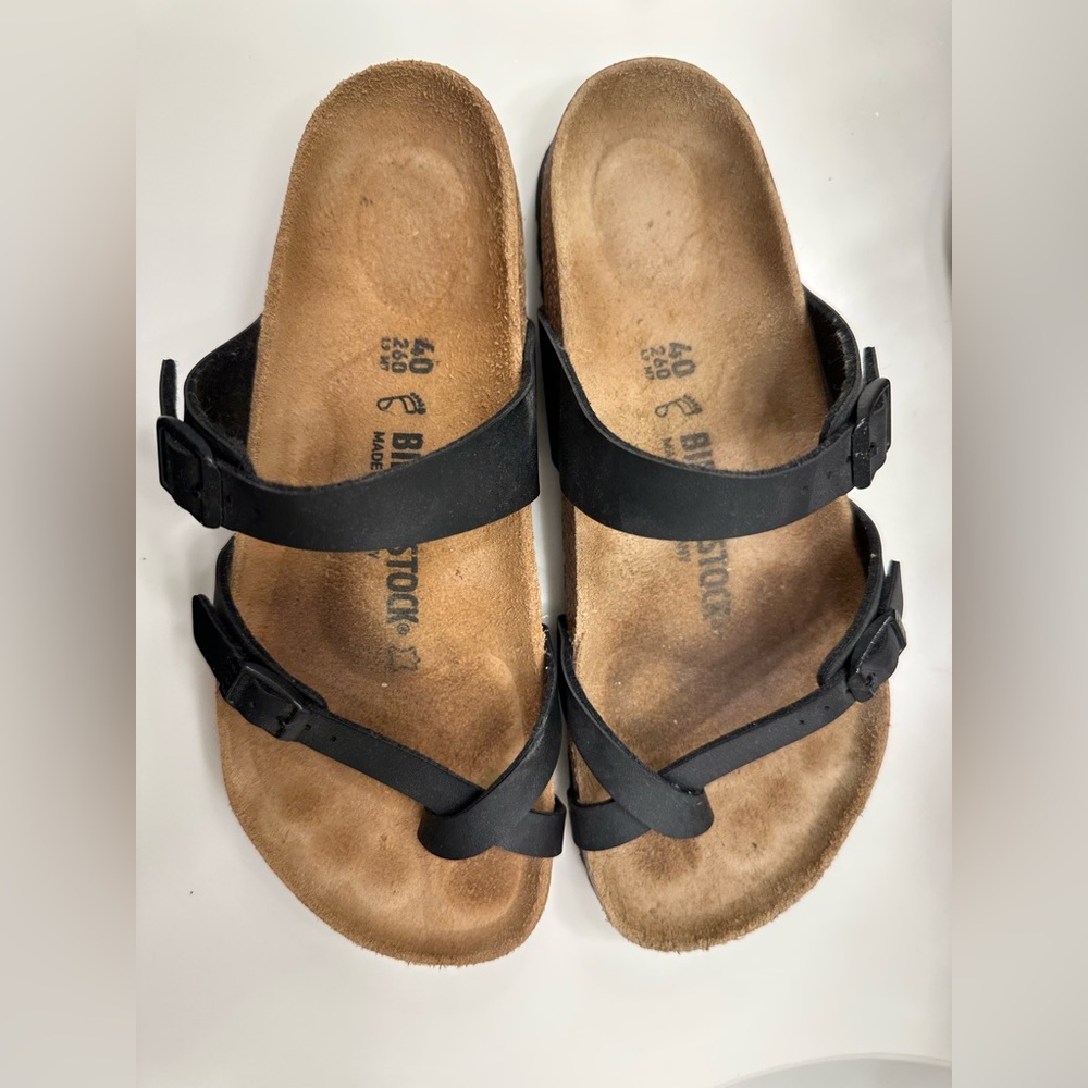 Mayari Black Birkenstocks